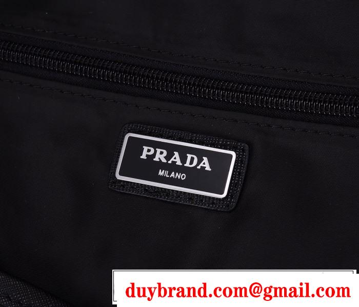 プラダ ファッションに合わせ  PRADA 限定アイテム特集 リュック お値段もお求めやすい