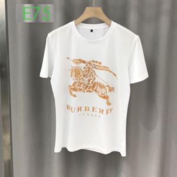 2 -Molored Lựa chọn Burberry Burberry với một thiết kế rất đơn giản đã triển khai một loạt các mặt hàng ngắn tay T --shirt_stow tay áo tay