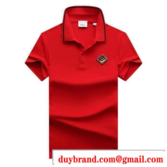 普段使いにも最適なアイテム 3色可選 半袖Tシャツ 人気の高いブランド バーバリー BURBERRY