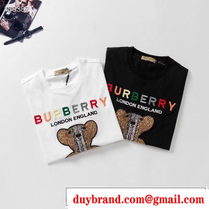 2色可選 半袖Tシャツ トレンド最先端のアイテム バーバリーファッションに合わせ  BURBERRY  2020春新作