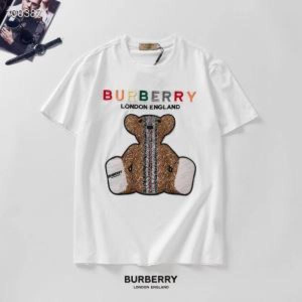 2 -Sleeved t -shirt Món đồ hợp thời trang Burberry 2020 Mùa xuân Công việc mới