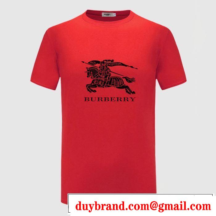 海外でも大人気 半袖Tシャツ 多色可選 人気が継続中 バーバリー BURBERRY  日本未入荷màu sắc