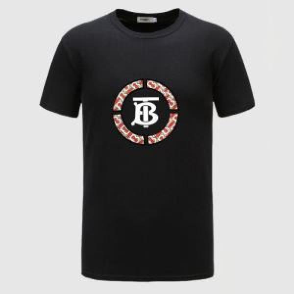 Burberry Elegant và Multi -Molored Burberry Burberry Short Tay áo T -Shirt ở nước ngoài LIMITED LINE_STRANGE TAY