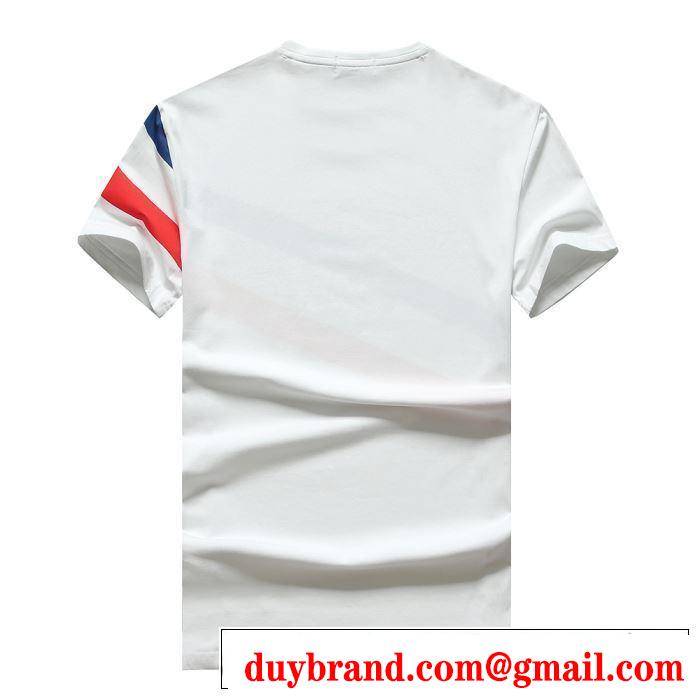 2色可選 モンクレール 高級感のあるChất liệuMONCLER 海外でも人気なブランド 半袖Tシャツ