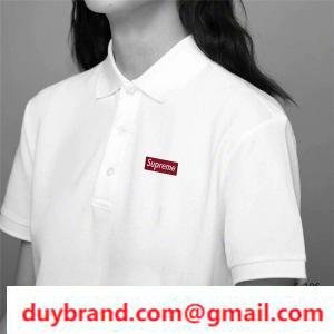 Bargain Limited Sale Supreme Spreme Spring / Summer 2021SS Polo Shirt Sleeve T -shirt Kasual COMPINE