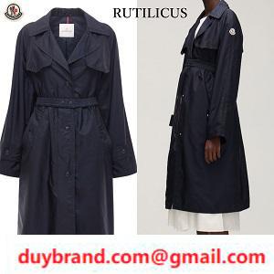 Đặt hàng thư giá rẻ 2021SS Moncler Moncler Trench Coat Elegant Rutilicus phổ biến