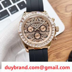 Đáng chú ý mới Rolex Rolex Automatic Watch 40mm Thiết kế thanh lịch và tinh vi