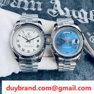 Rolex DateJust Rolex Automatic Watch 41mm phát triển nhiều màu hợp thời trang