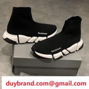 Speed Stretch-Knit High-Top Sneakers Giày thể thao Sneaker balenciaga