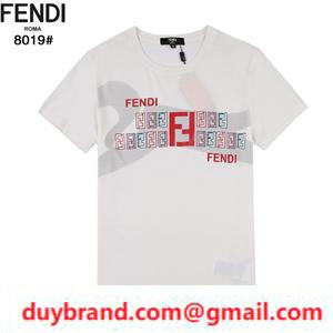 Bán Fendi Limited nổi tiếng mùa này Fendi Short Sleeve t -shirt 3 màu sắc