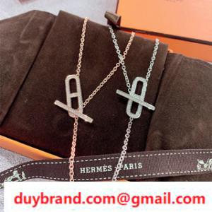 Công việc mới giá rẻ Hermes Hermes Phụ kiện Vòng cổ 2 Màu sắc Phát triển và phong cách đẹp