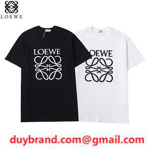 Loewe nổi tiếng cổ điển được đề xuất thùy mail cho tay áo ngắn t -shirt đơn giản và dễ kết hợp với nhiều sự quyến rũ