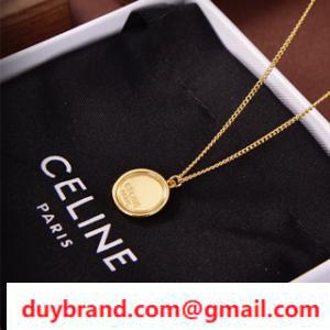 Thương hiệu cao hiệu quả Celine Celine Mail Order Vòng cổ Ladies Thông tư Trọng âm thanh lịch
