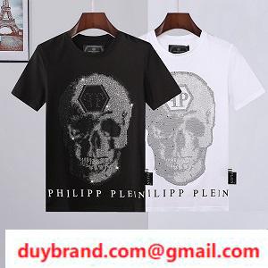 [Người lớn t -shirt] Philip prane t -shirt phổ biến Philipp plein tay áo ngắn thông thường