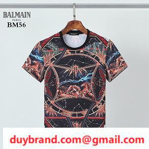 Sản phẩm tốt ♡ Balman t -shirt Balmain Logo Mark In độc đáo và đẹp tay áo ngắn