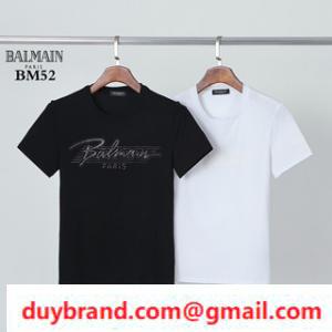 Balmain Balman T -shirt phối hợp tốt từ bình thường đến đường phố