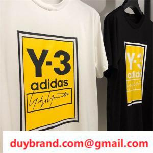 Sự hiện diện trên logo in lớn Y-3 nổi bật cộng với Yami Yamamoto Short Shirt Shirt 黑 White