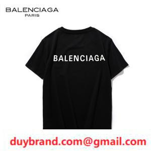 2021 Mùa xuân / Mùa hè Khuyến nghị T -Shirt Back Brand Logo Balenciaga Sleeve Sleeve Assurance