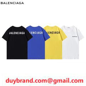 Áo thun 2021Balenciaga Nam Mùa xuân / Mùa hè Balenciaga Tay áo ngắn T -Shirt