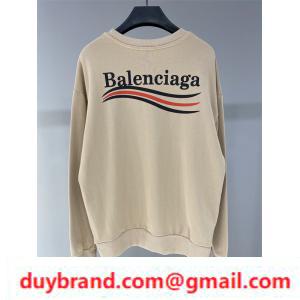 Áo Balenciaga Parker dài tay phổ biến mới  2021 Sê -ri  Balenciaga Sweat Limited Sale