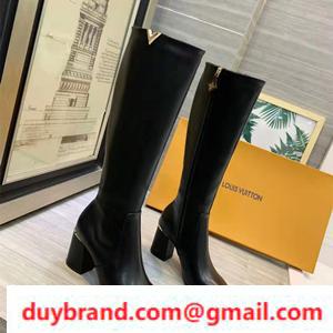 Giày boot Louis Vuitton Nữ 2 màu sắc lựa chọn ôm chân tăng chiều cao sang đẹp trong thời tiết lạnh 