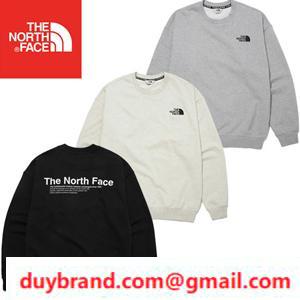 Hàn Quốc Limited The North Face Sweat unisex phong cách phong cách logo in PLILOVER