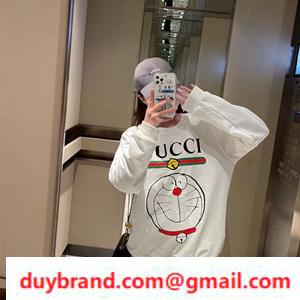 Áo hoodie không mũ  Guo x Doraemon GC Parker chuẩn chất lượng giá rẻ Like auth 