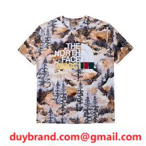 Phong cách Corde The North Face X Gucci Hợp tác T -Shirt 2022 Trendy Work mới