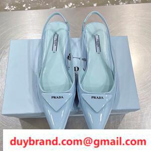 Giày phụ nữ phát triển nhiều màu của Prada Prada, có khả năng tương thích với các mặt hàng mùa hè tuyệt vời với các mặt hàng mùa hè
