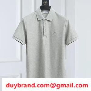 Một loạt các trang phục Burberry Burberry Short Shirt Áo đẹp Người đàn ông Thời trang Thời trang Tốt Bầu không khí tốt