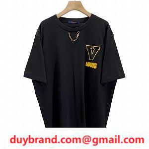 Tay áo ngắn T -Shirt Năm mới Phổ biến 2 Màu sắc Lựa chọn đơn giản Louis Vuitton_ Louis Vuitton Louis Vuitton_ Thương hiệu giá rẻ (Lớp lớn nhất của )