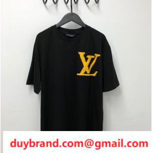 Louis Vuitton Louis Vuitton Tay áo ngắn đáng chú ý T -shirt _ Louis Vuitton Louis Vuitton_ Thương hiệu giá rẻ (lớn nhất )
