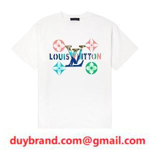Louis Vuitton Louis Vuitton Bán phổ biến mặc mặc quần áo ngắn nổi tiếng nổi tiếng T -shirt_ Louis Vuitton Louis Vuitton_ Thương hiệu giá rẻ 