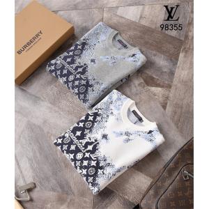 sản phẩm mới Áo len Louis Vuitton siêu cấp chất lượng cao len pha lông cừu phong cách châu âu đơn giản hai màu sắc lựa chọn