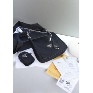  Túi đeo chéo Nữ Prada hobo 1:1 AUTHENTIC nhập khẩu Hongkong chính Hãng 