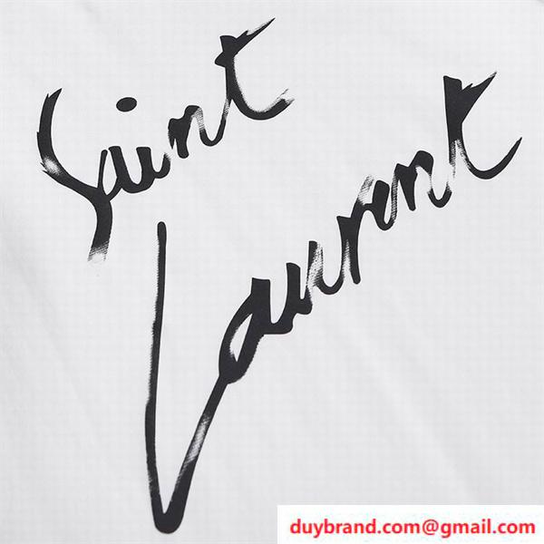 YSL Saint Laurent コピー サンローラン 半袖ｔシャツ
