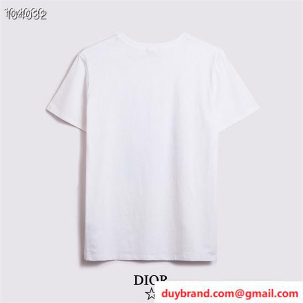 ディオール ｔシャツ ブランドロゴ DIOR メンズ半袖 品質保証 スーパーコピー