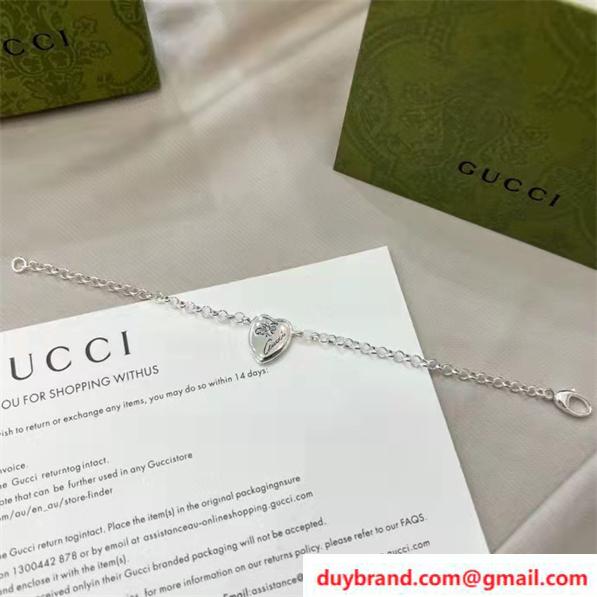Vòng tay Trái tim Hàng hiệu Gucci phong cách thanh lịch và thân thiện